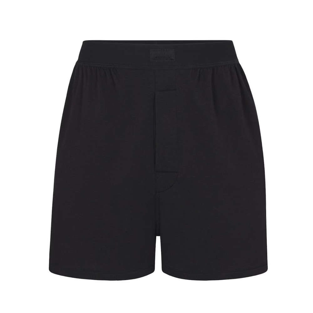 Skims women’s boyfriend loose boxers - Onyx